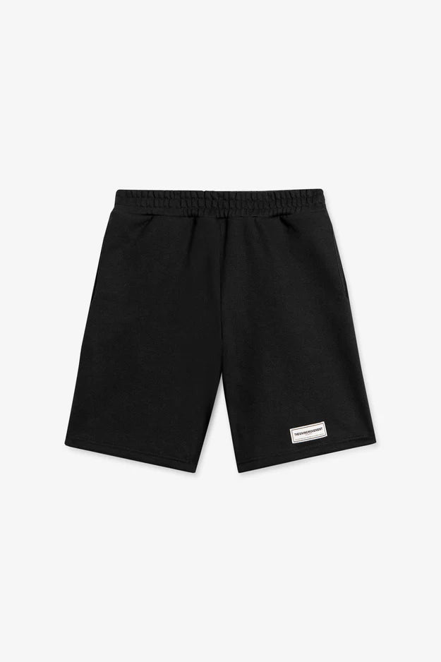 Organic Cotton Blend 10 inch Shorts - Black