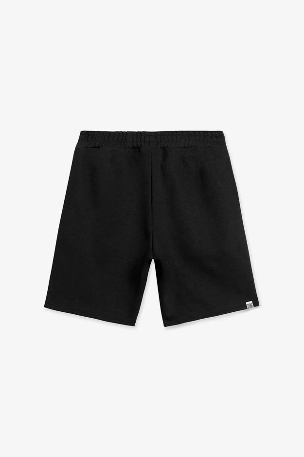 Organic Cotton Blend 10 inch Shorts - Black