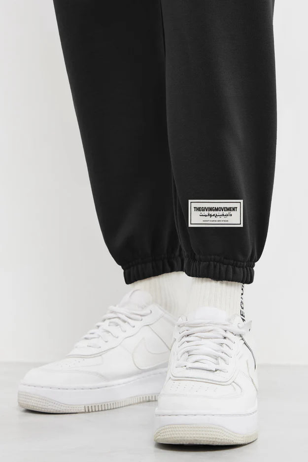 27 inch Regular Fit Contrast Label Joggers